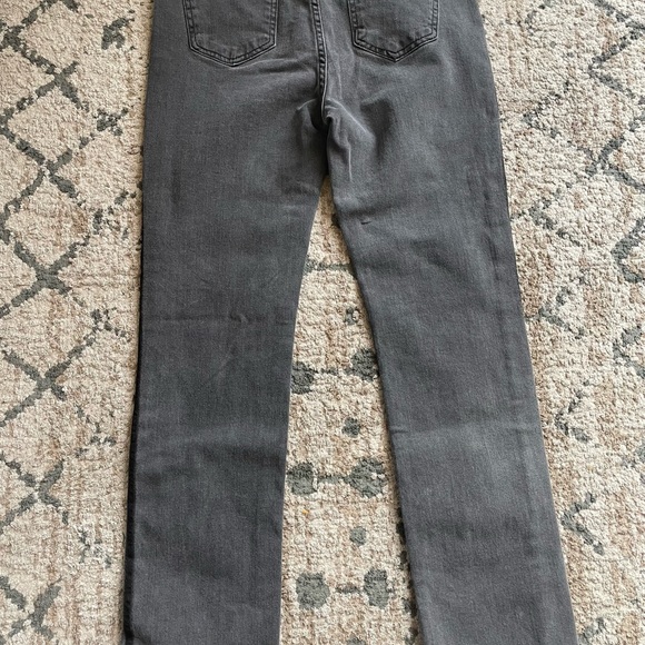 Women’s Size Large Current Air Denim Cutoff Contemporary Neutral Monochrome Slay - Picture 4 of 6